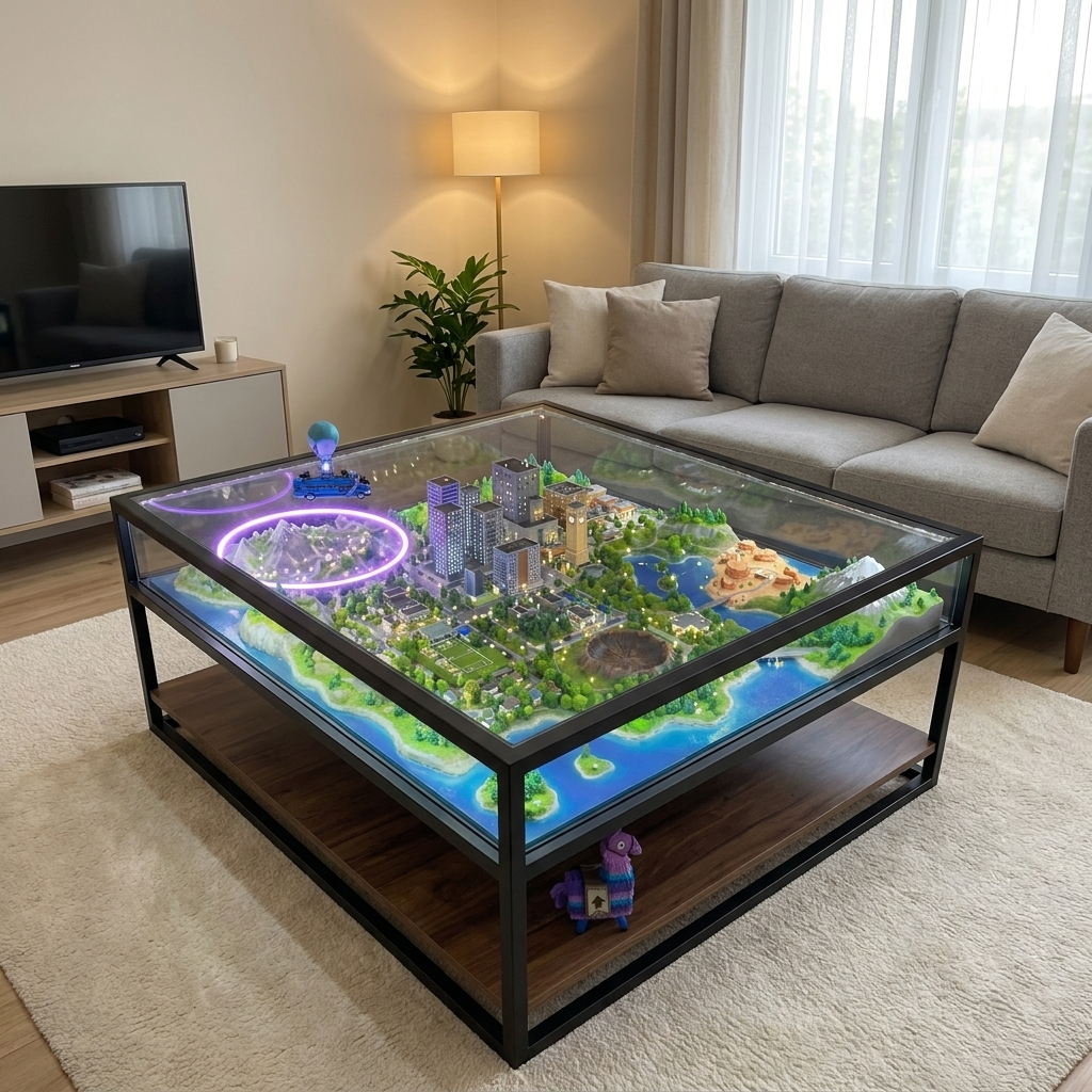 Battle Table™ — LED Battle Island Coffee Table